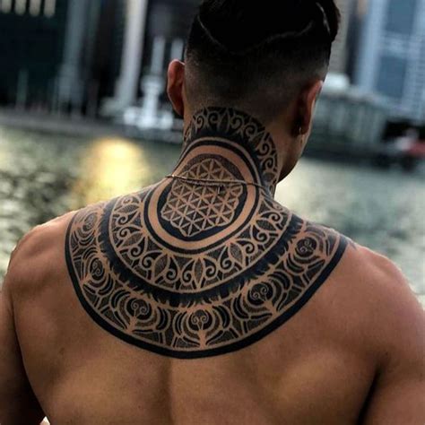 upper back shoulder tattoo